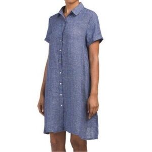 Tahari Women’s 100% Linen Dress